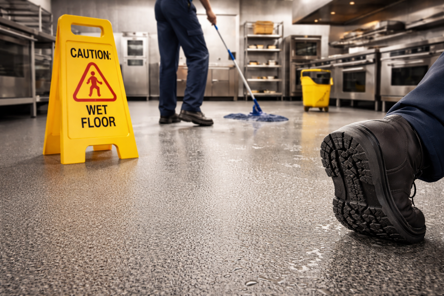 How Does Slip-Resistant Flooring Improve Safety in Commercial Spaces?
