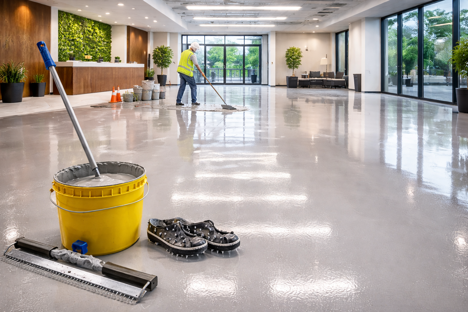 Self-Leveling Epoxy Floor Coating