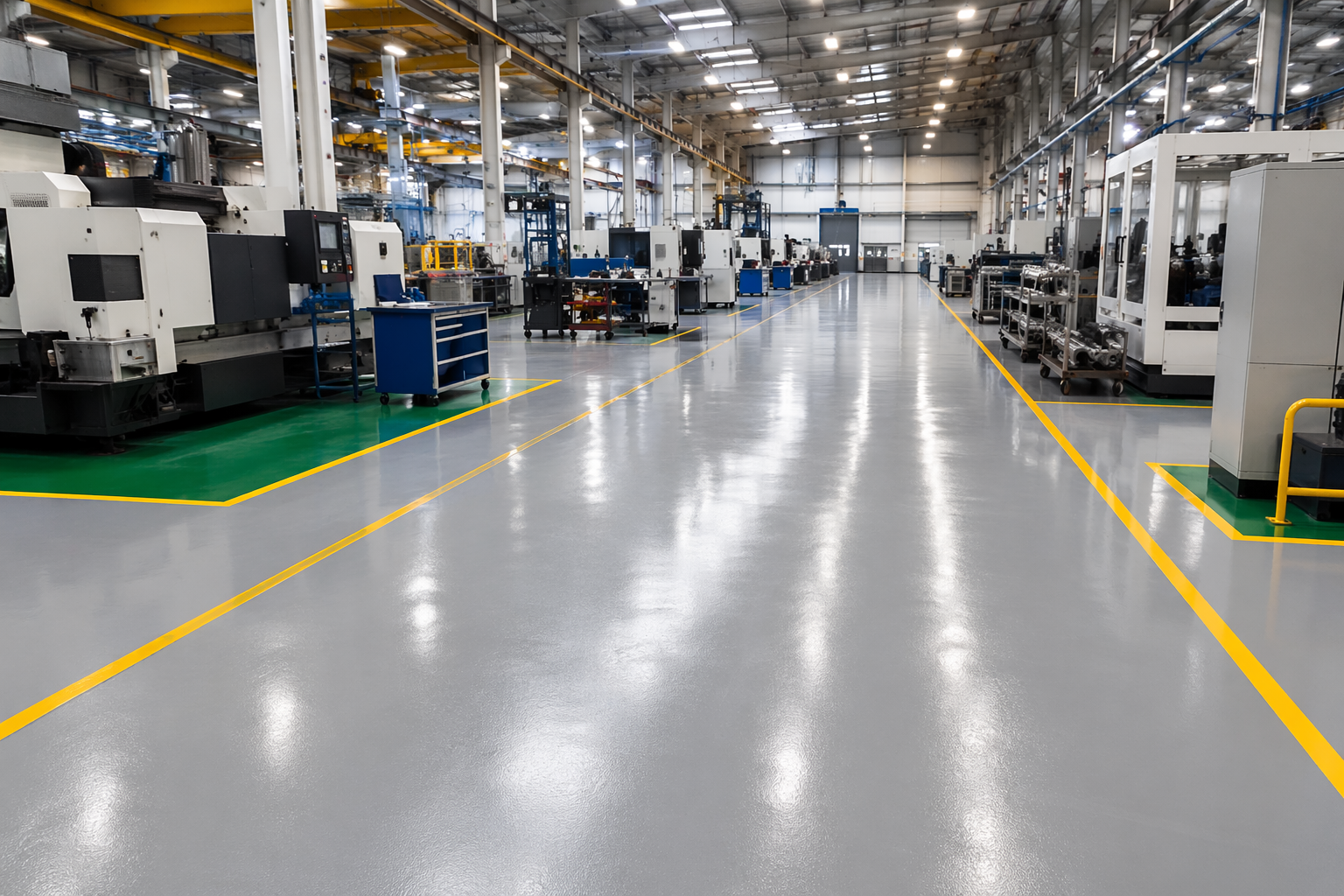 Professional Manufacturing Facility Flooring in Florida​