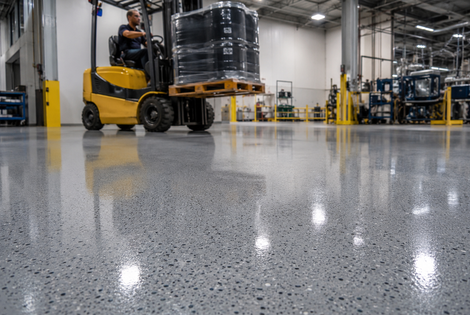 How Does Urethane Concrete Flooring Perform in High-Impact Environments?