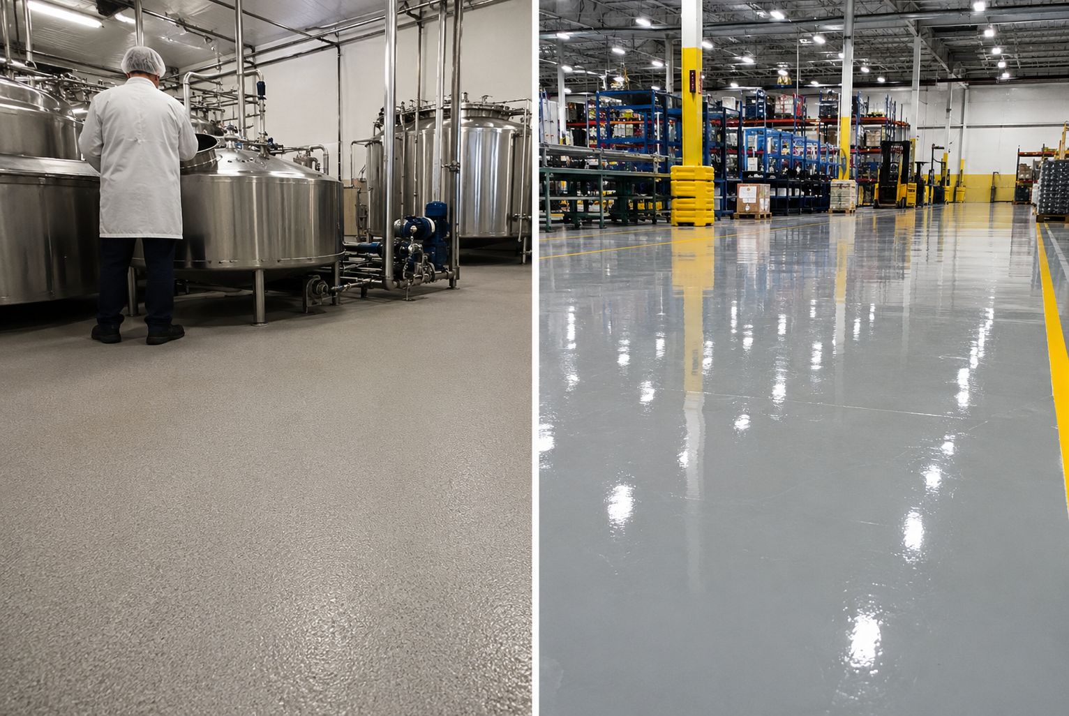 Resinous Flooring vs Epoxy Flooring