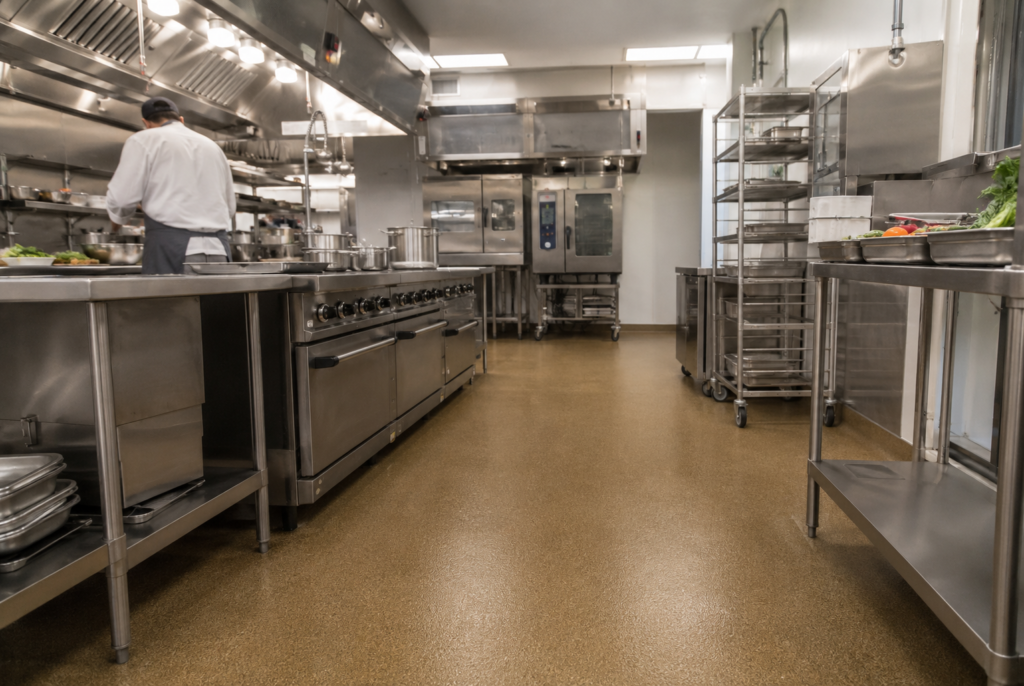 Why Does Urethane Cement Flooring Work Well in Commercial Kitchens?