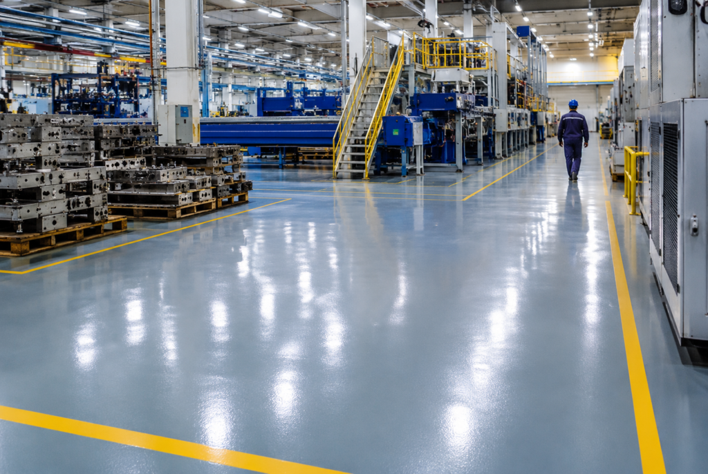Why Is Urethane Concrete Flooring Popular in Manufacturing Facilities?
