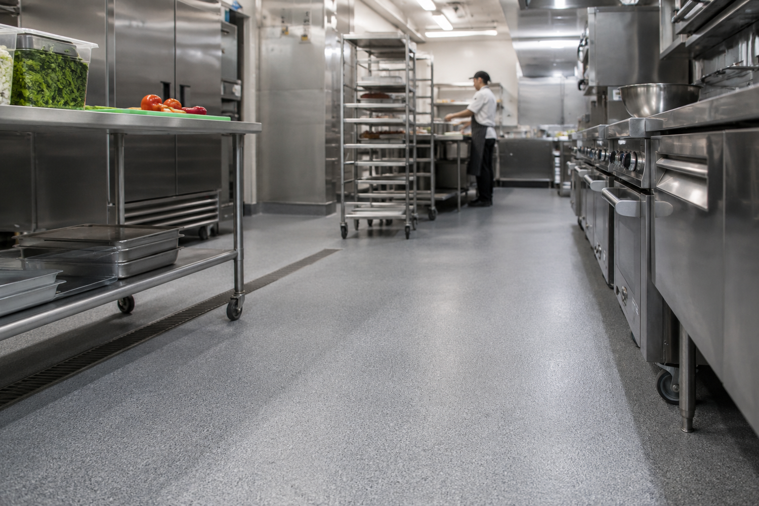 Durable Commercial Kitchen Flooring Solutions for Food Service Facilities