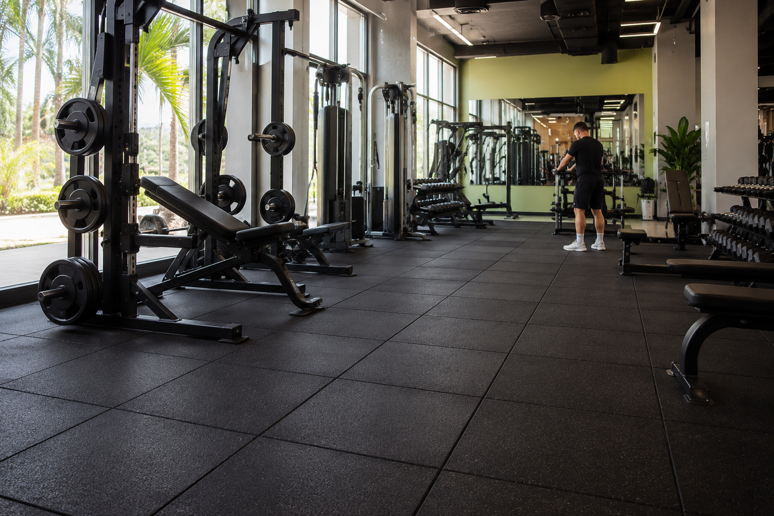 Professional Gym Flooring Solutions in Florida